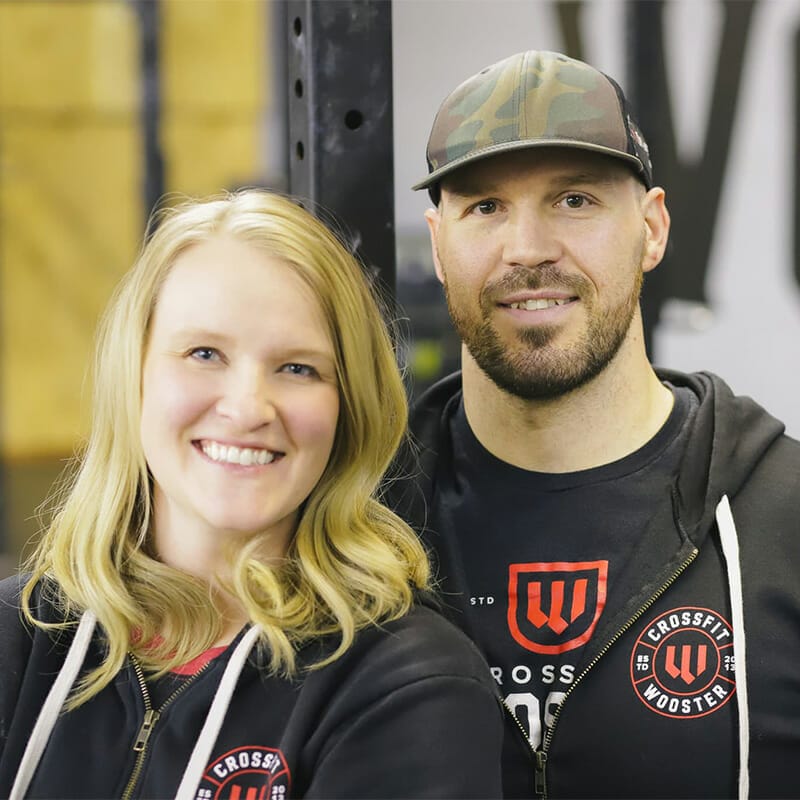 Clay and Bethany Ream owners of CrossFit Wooster